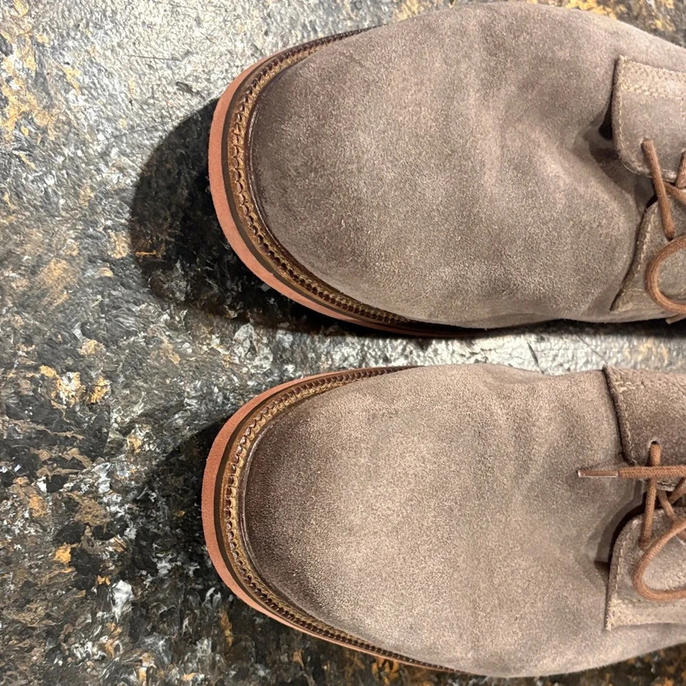 1901 Suede Leather Oxford Mens Shoes